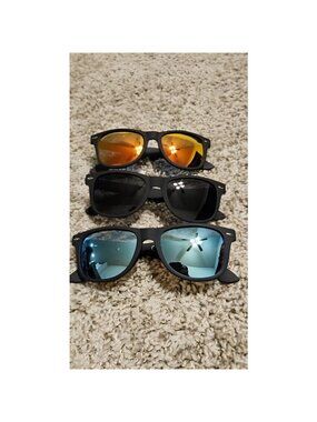 Polarized Sunglasses for Men & Women Matte Finish Sun glasses Color Mirror Lens